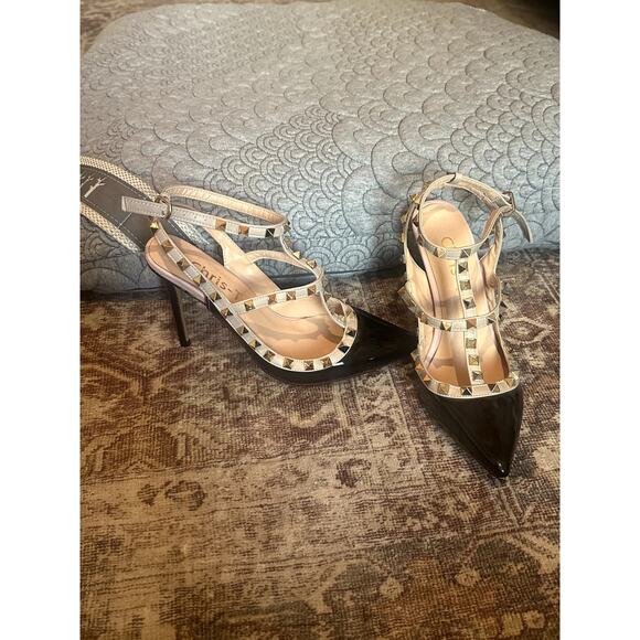 Chris-T Spiked Heels - Picture 1 of 3